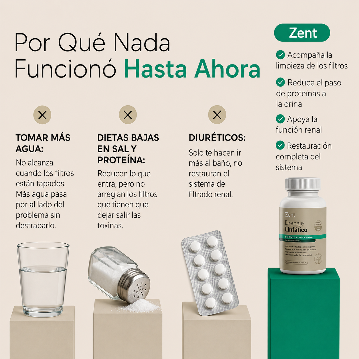Cápsulas de Soporte para los Riñones by Zent™