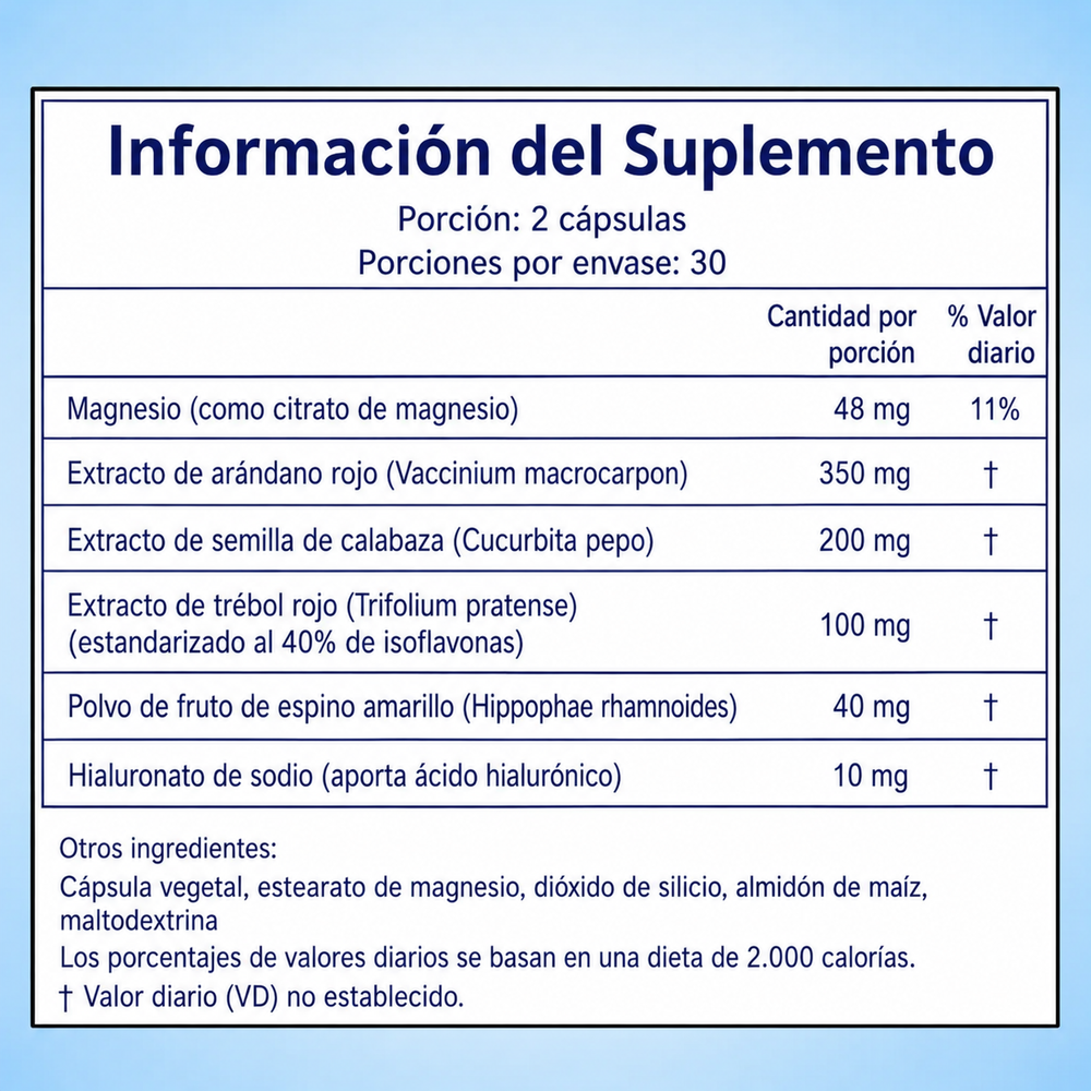Información Nutricional