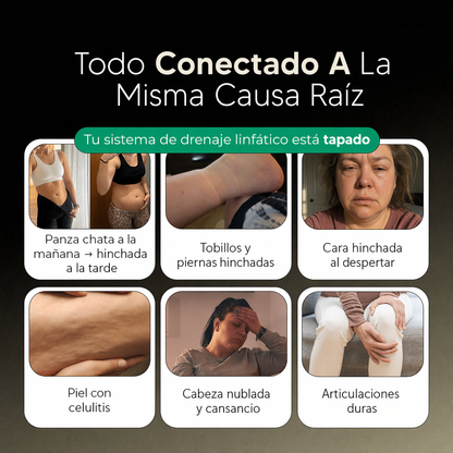 Nueva Fórmula de Máxima Concentración — Cápsulas de Drenaje Linfático by Zent™
